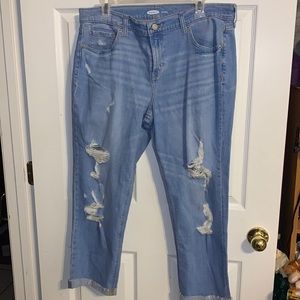 Old Navy Boyfriend Capris Size 12